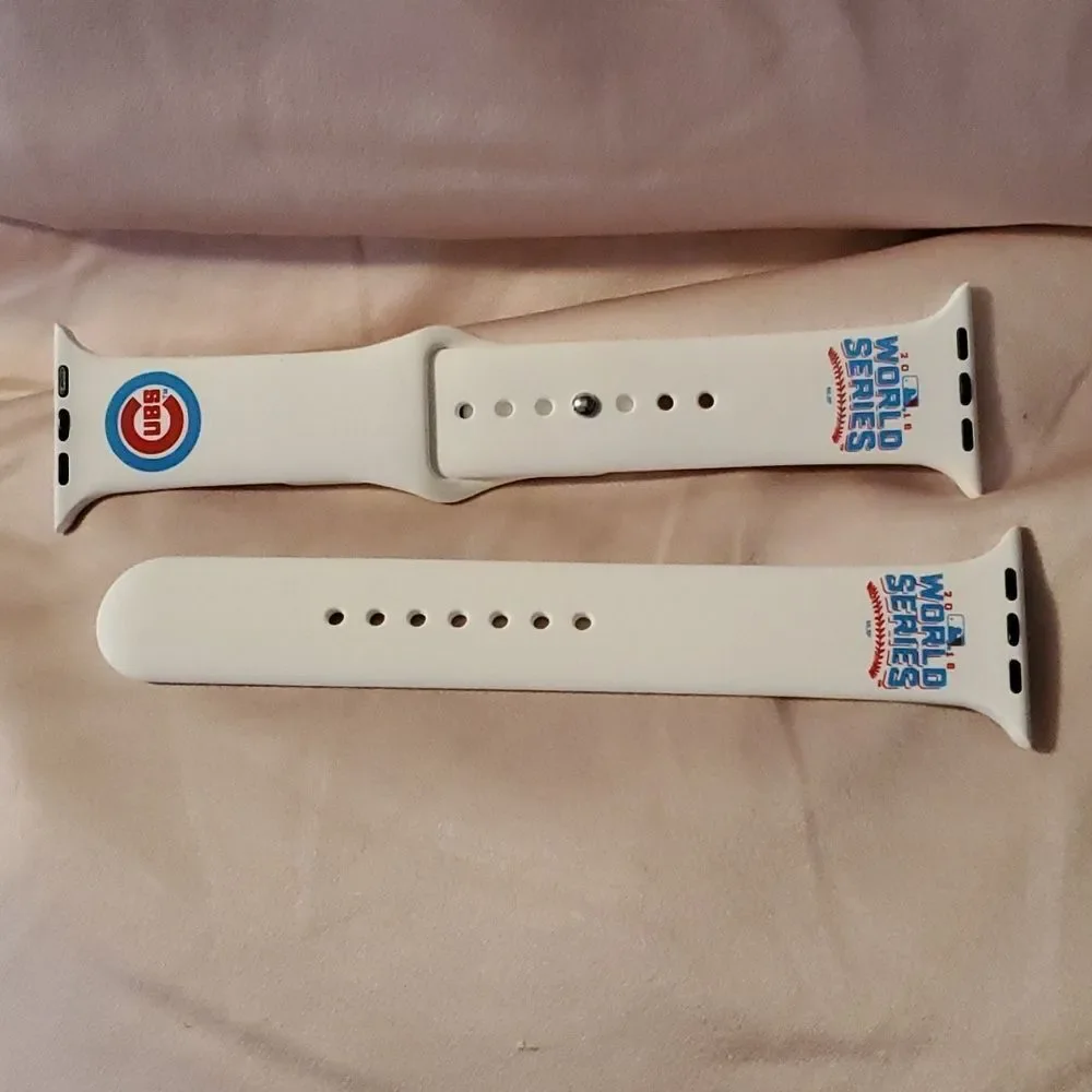 Apple Watch Band‎ MLB Chicago Cubs Cubbies World Series Champs 2018 42mm Bands 2